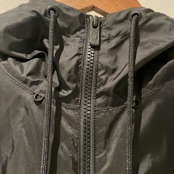 Nike, Black Zip Up Hoodie, King Richard movie crew swag, Small, NWOT - Picture 3 of 8